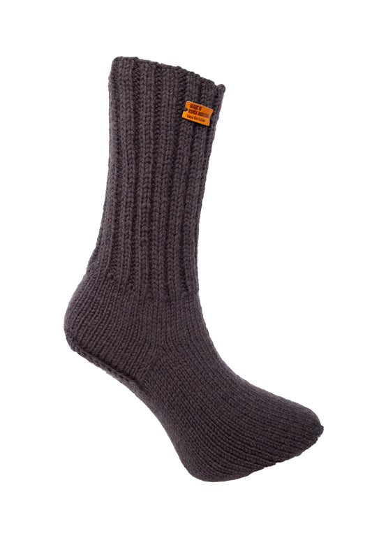 LIFETIME GUARANTEE Merino Wool Socks Dark Grey Made in Rosia Montana